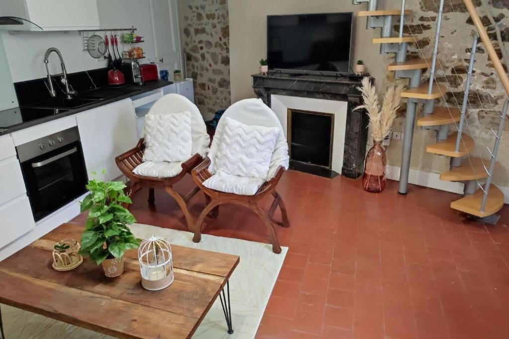 Charmant Duplex En Centre-Ville Le Mans Luaran gambar